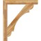 Ekena Millwork Olympic Block Rough Sawn Bracket, Western Red Cedar, 4"W x 34"D x 40"H BKT04X34X40OLY05RWR - alternate 3